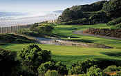 Hole 11 beside the sea