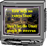 Utani Progressive Party TV advertisement plugging the Utani nationalism