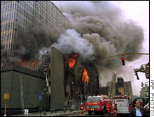 CBD building ablaze after attempted coup