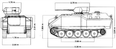 Scorpion 25mm gun model design schematics